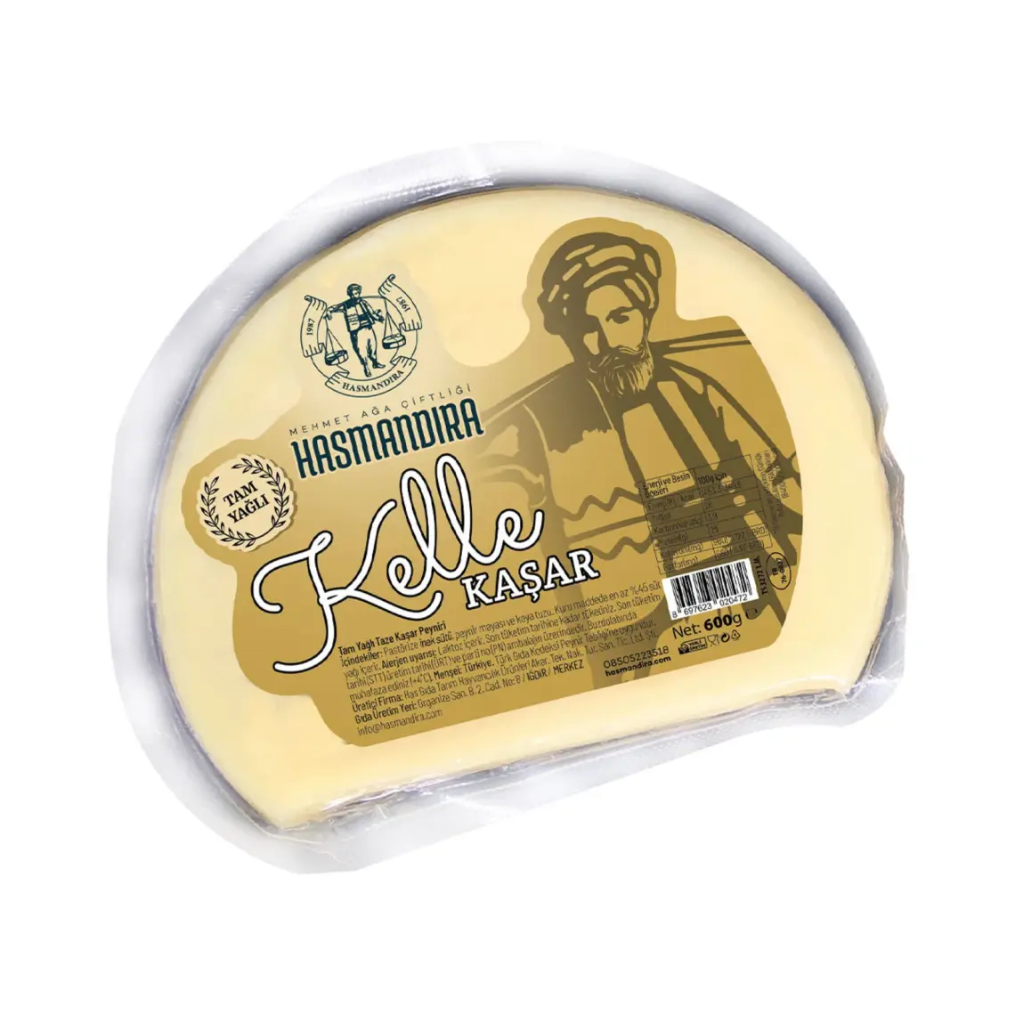 Hasmandıra Kelle Kaşar 500GR
