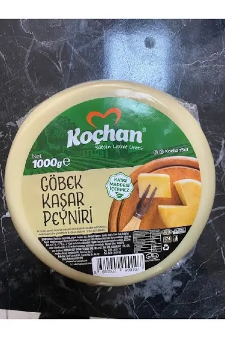 Koçhan Göbek Kaşar Peyniri 1000 gr