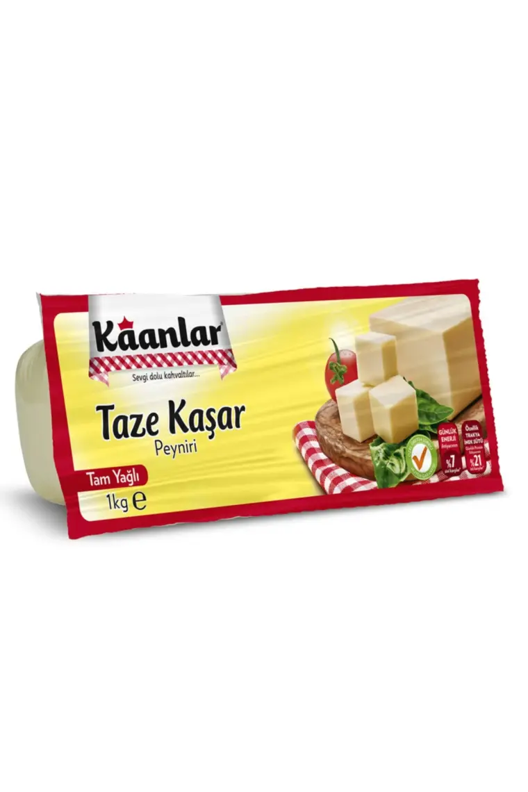 Kaanlar Tam Yağlı Kaşar 1 kg