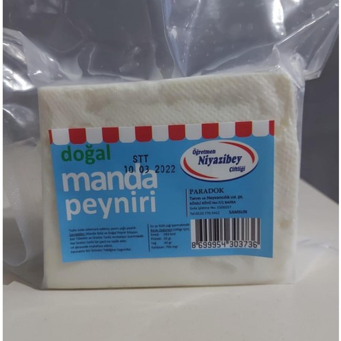 Niyazibey Çiftliği Manda Peyniri 500 gr  Manda Sütünden