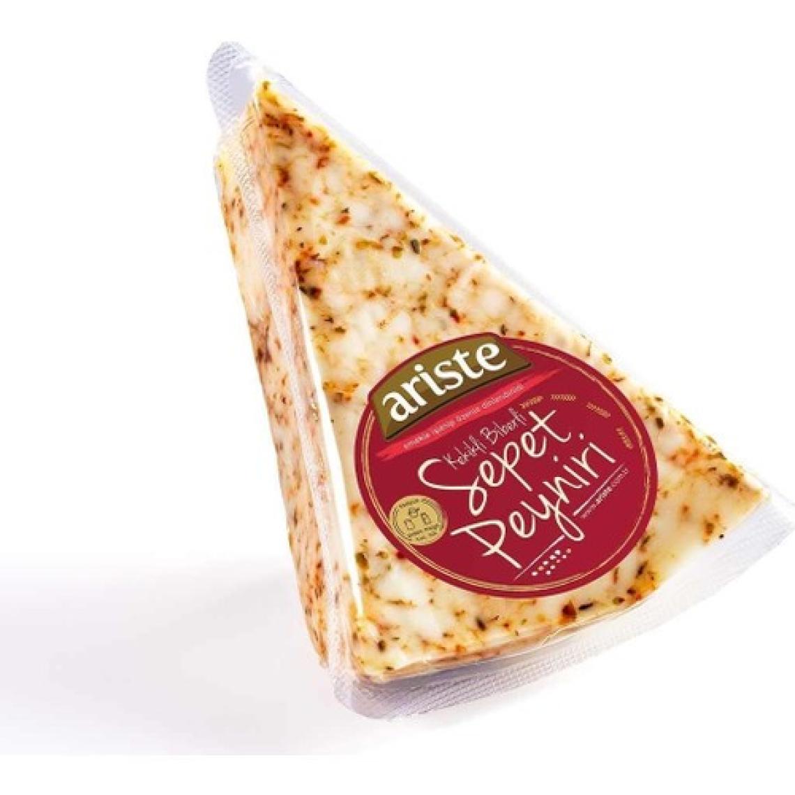 Ariste Hanımeli Kekikli Biberli Tam Yağlı Sepet Peyniri 250 gr