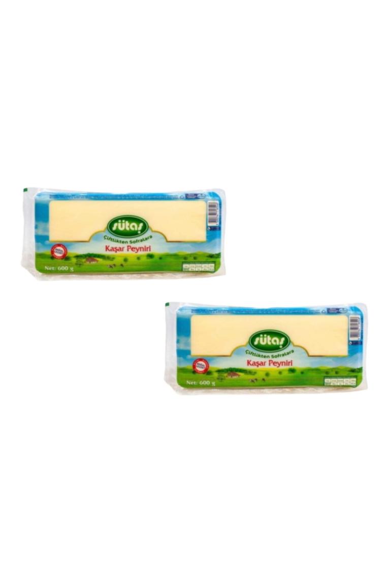 Taze Kaşar Peyniri 600grx 2 Adet