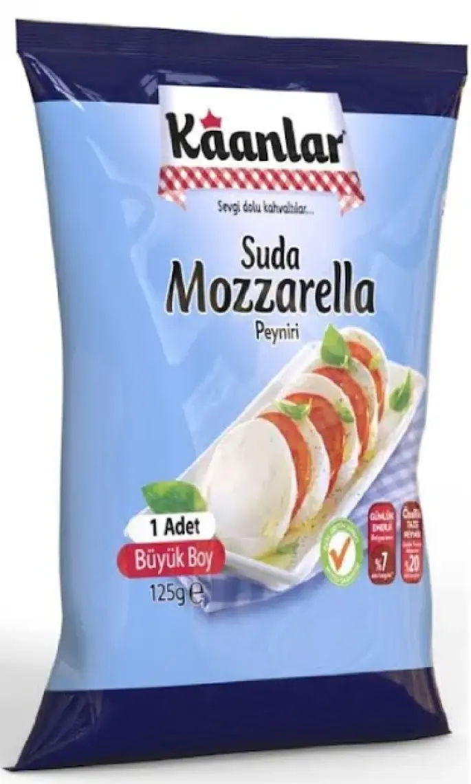 Kaanlar Suda Mozzarella 125 gr