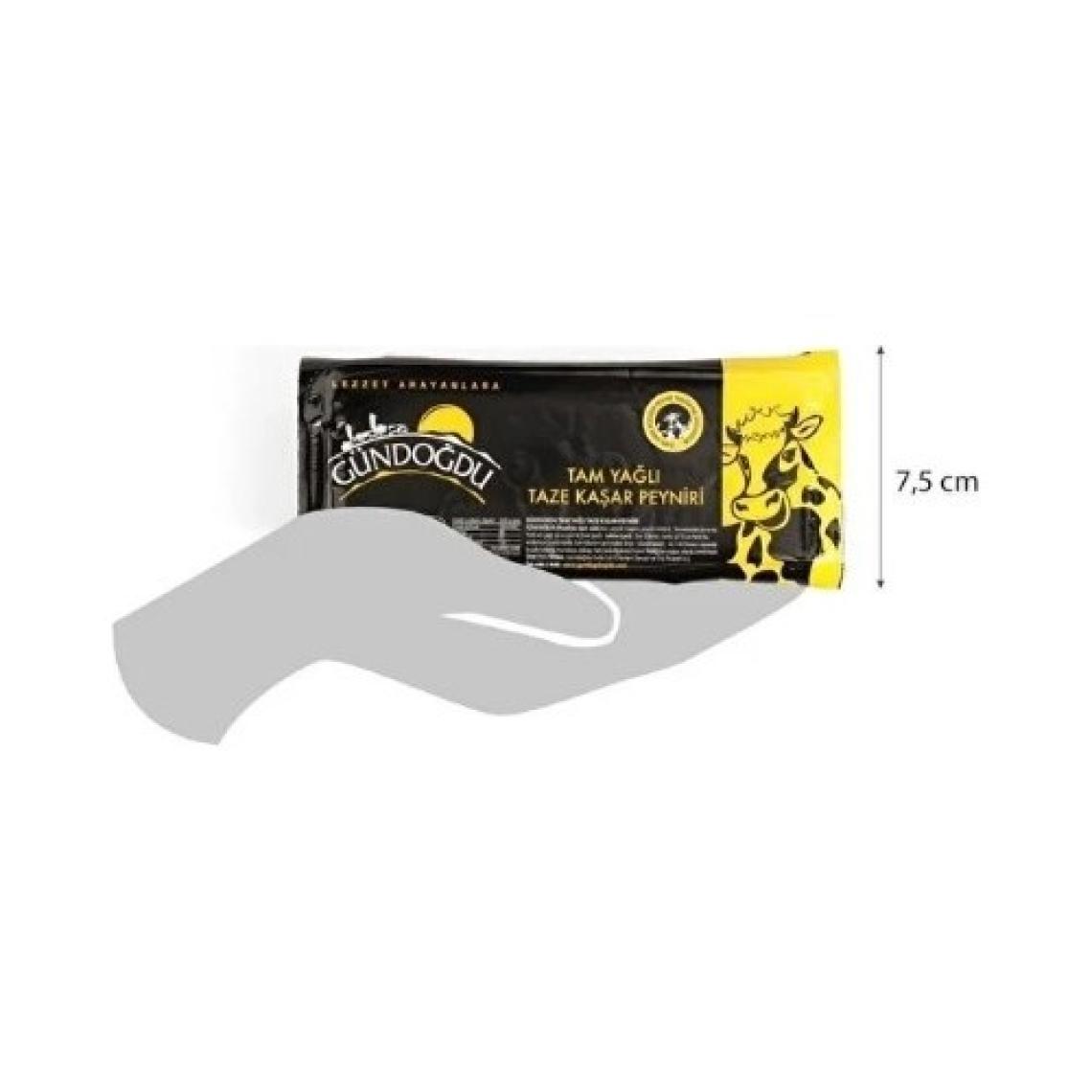 Gündoğdu Taze Kaşar Peyniri 1000 gr X Gündoğdu Klasik Beyaz Peynir 1300 gr