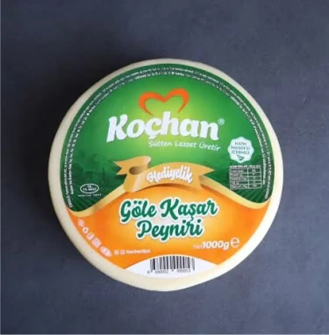 Koçhan Hediyelik Kaşar Peyniri 1000 gr