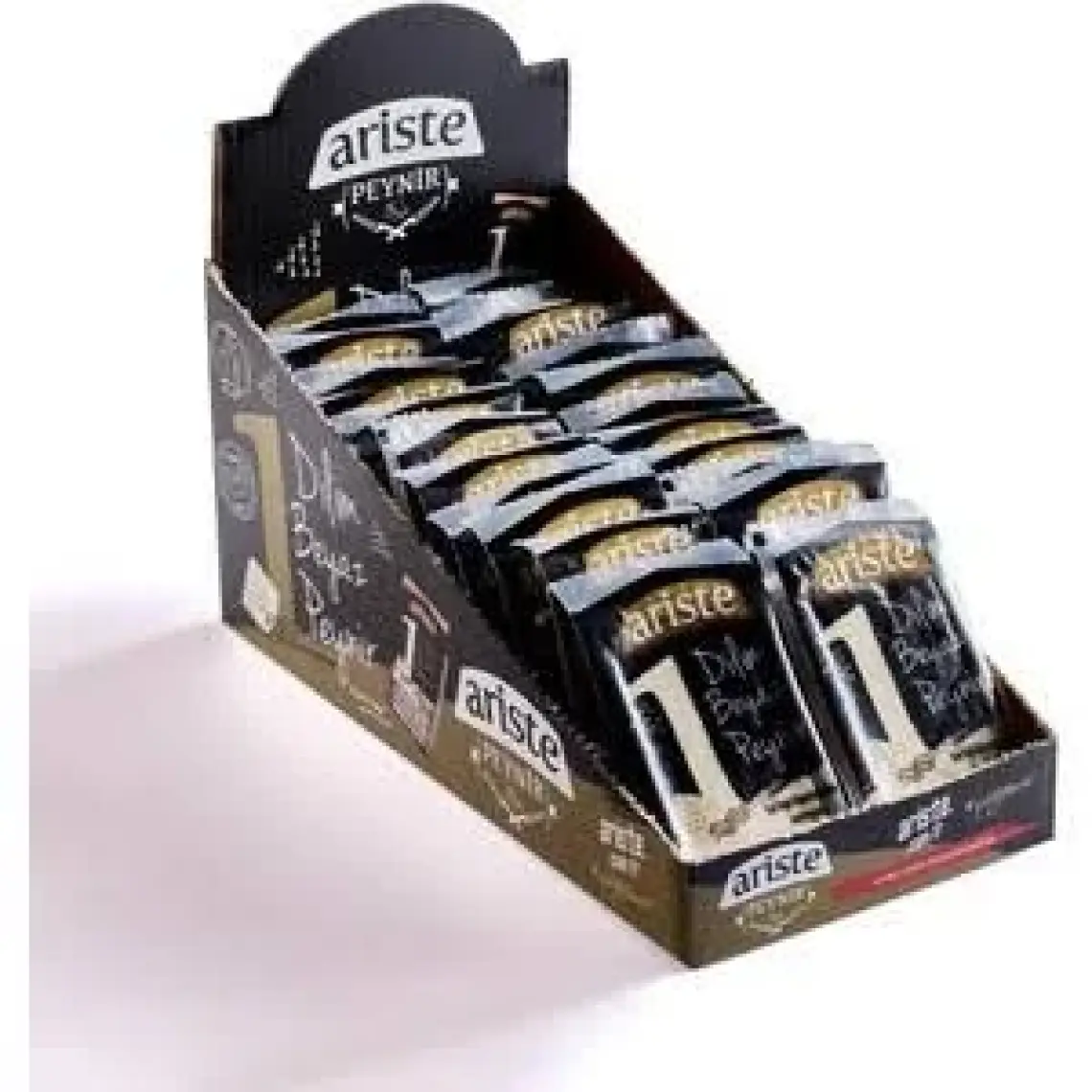 Ariste Bir Dilim Tam Yağlı İnek Beyaz Peyniri 50 gr x 24 Adet (1200 gr)– Olgunlaştırılmış