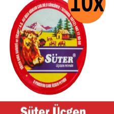 Üçgen Peynir 6 Porsiyon 10 Adet