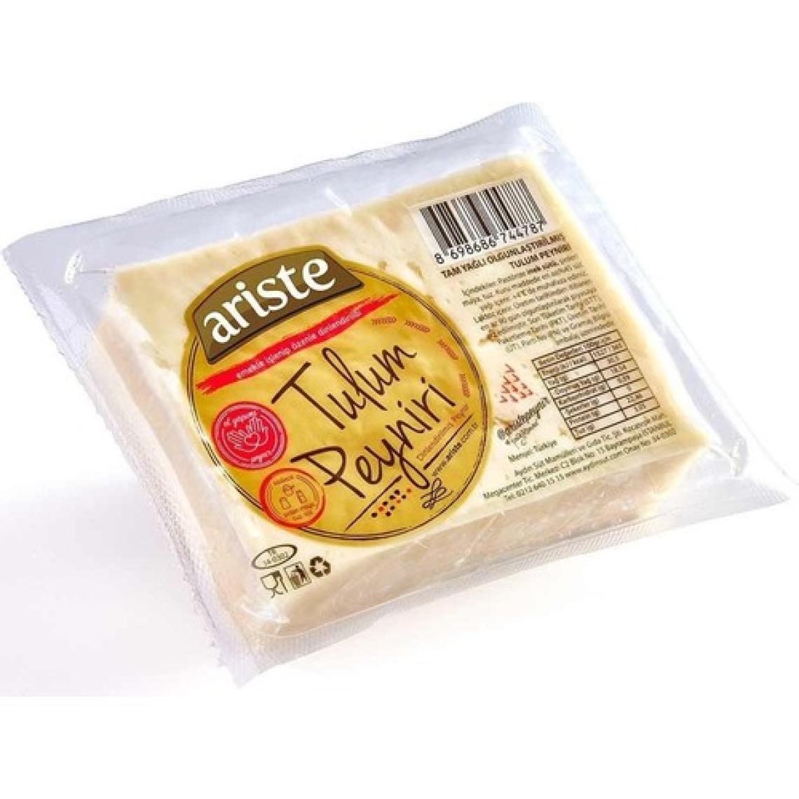 Ariste Tulum Peyniri 250 gr (İnek Sütü) – Tam Yağlı, Olgunlaştırılmış