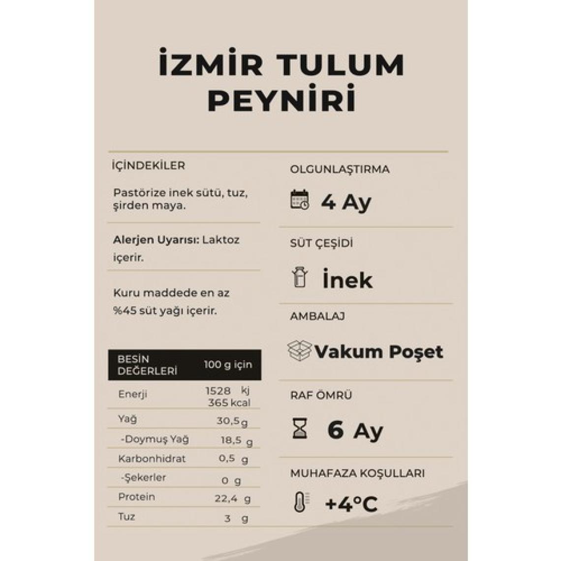 Ariste Tulum Peyniri 250 gr (İnek Sütü) – Tam Yağlı, Olgunlaştırılmış