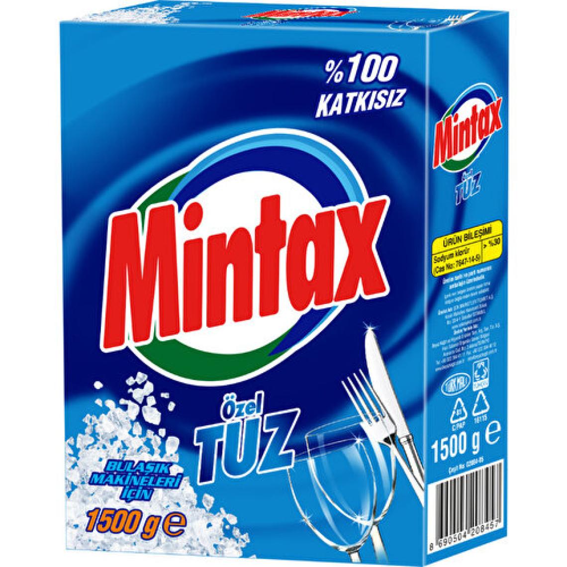 Mintax Bulaşık Makinesi Tuzu 1.5 kg