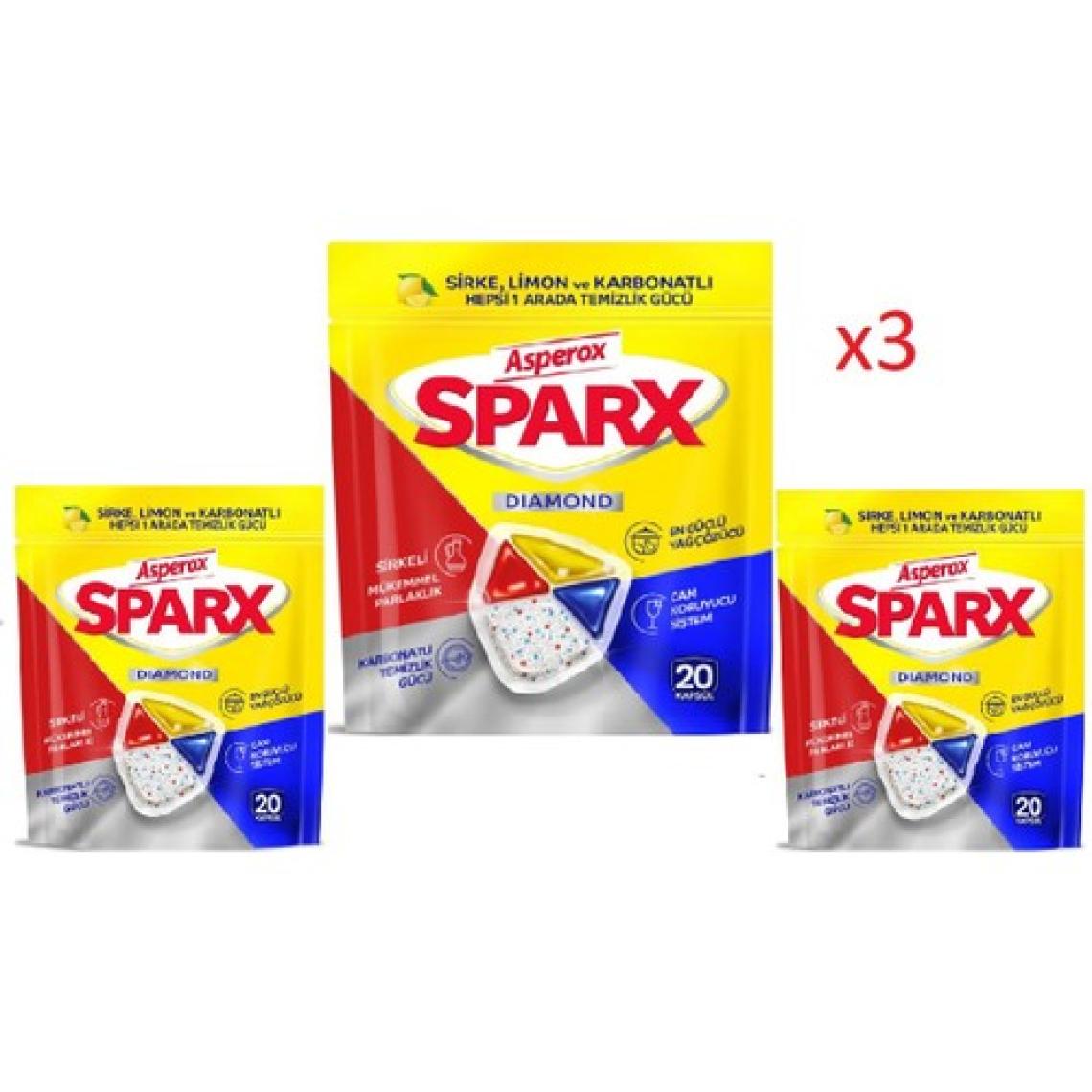 Asperox Sparx 20 Kapsül x 3