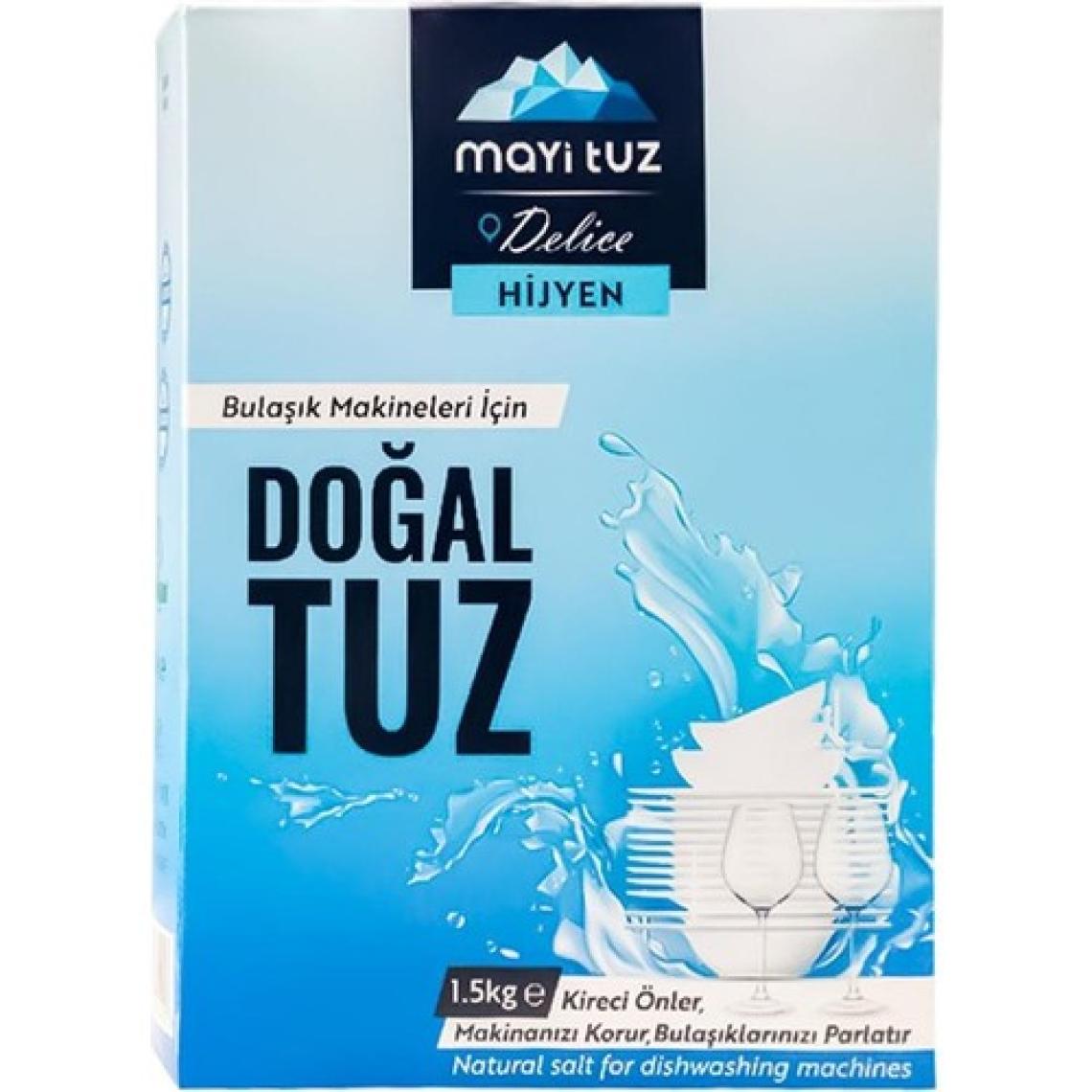Mayi Tuz Doğal Bulaşık Makinesi Tuzu 3 x 1500 gr