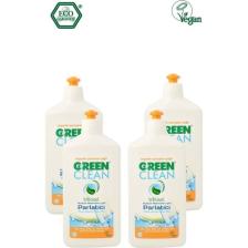 U Green Clean  Portakal Yağlı Bulaşık Makinesı Parlatıcı 500 ml 4 Lü Set