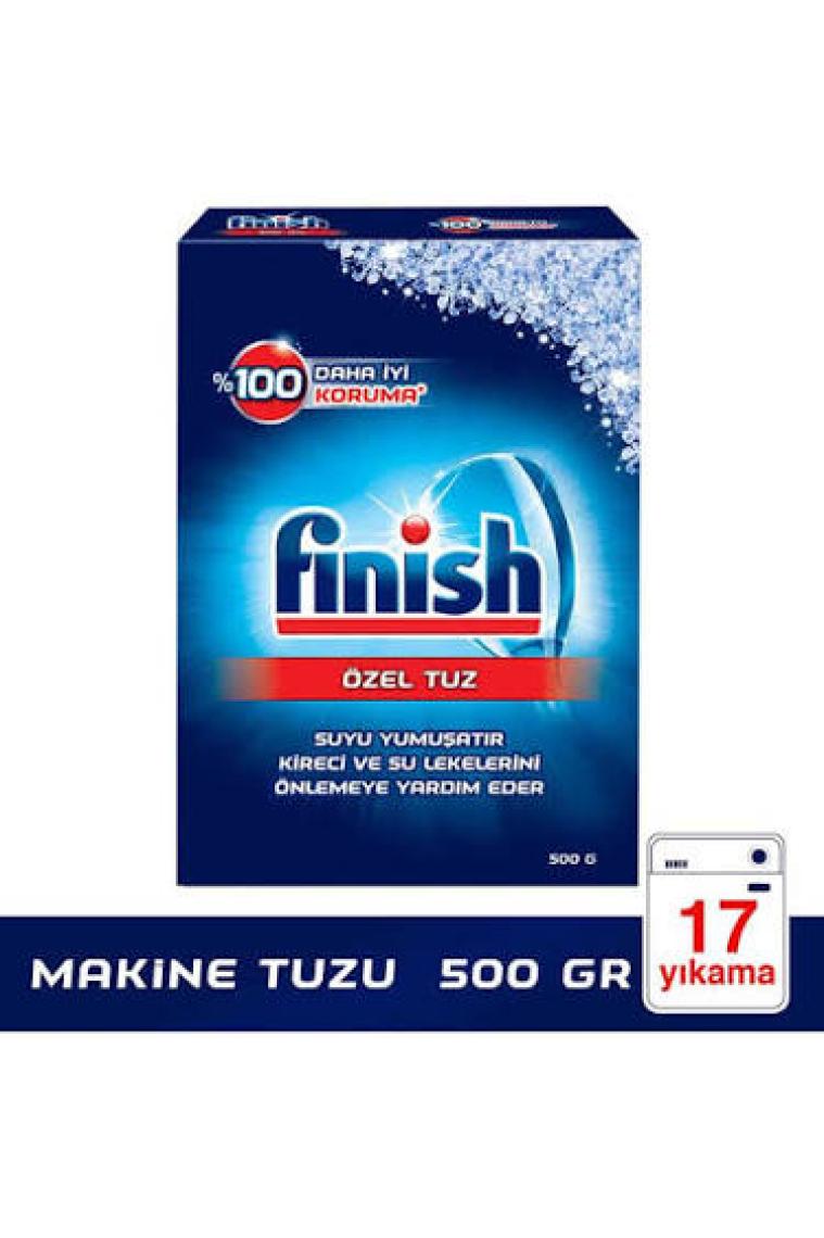 Finish Temizlik ve Bakım Seti (Parlatıcı 400 ml + Makine Temizleyici Sıvı 250 ml + Tuz 500 gr)