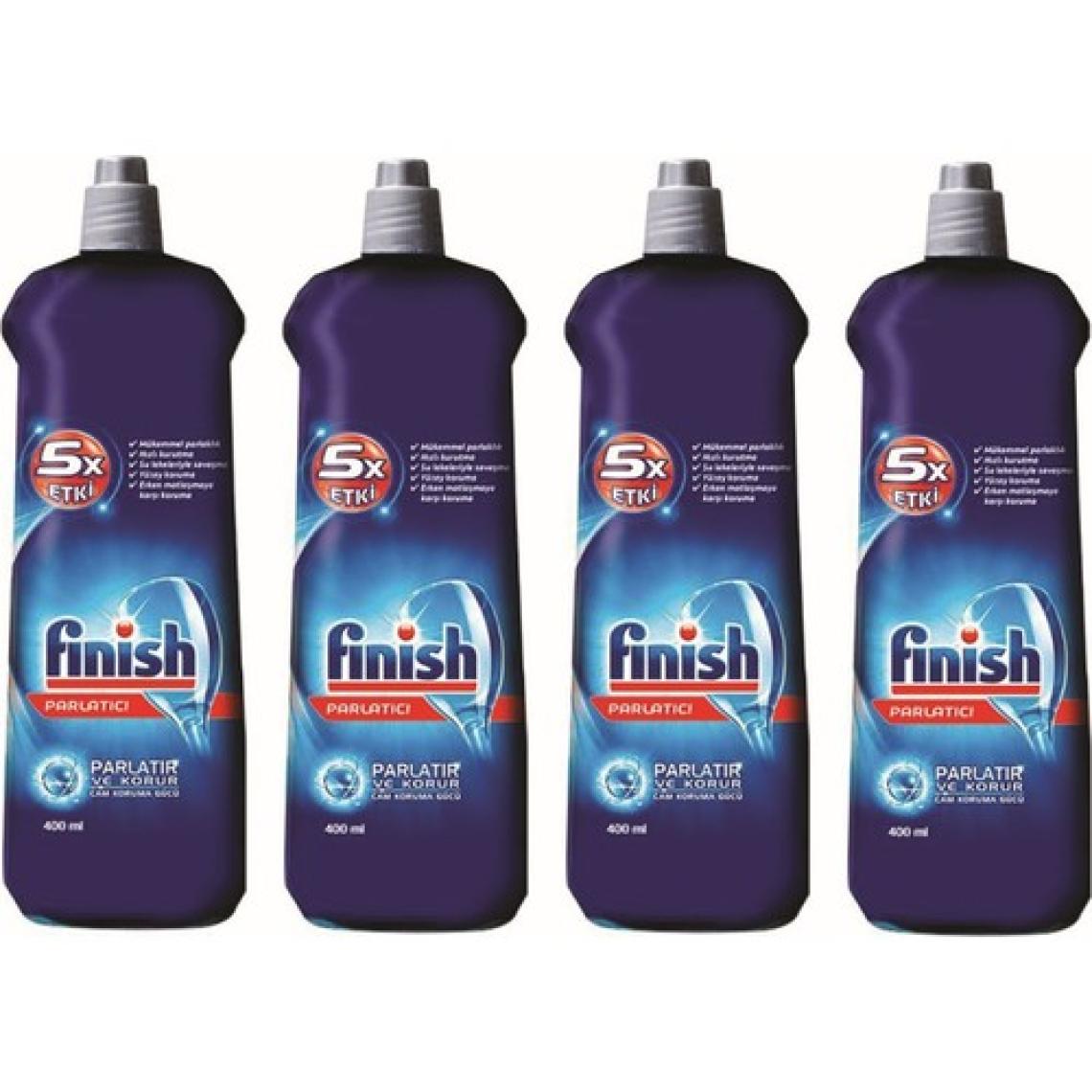 Finish Bulaşık Makinesi Deterjanı Parlatıcı 800 ml 4'lü Set