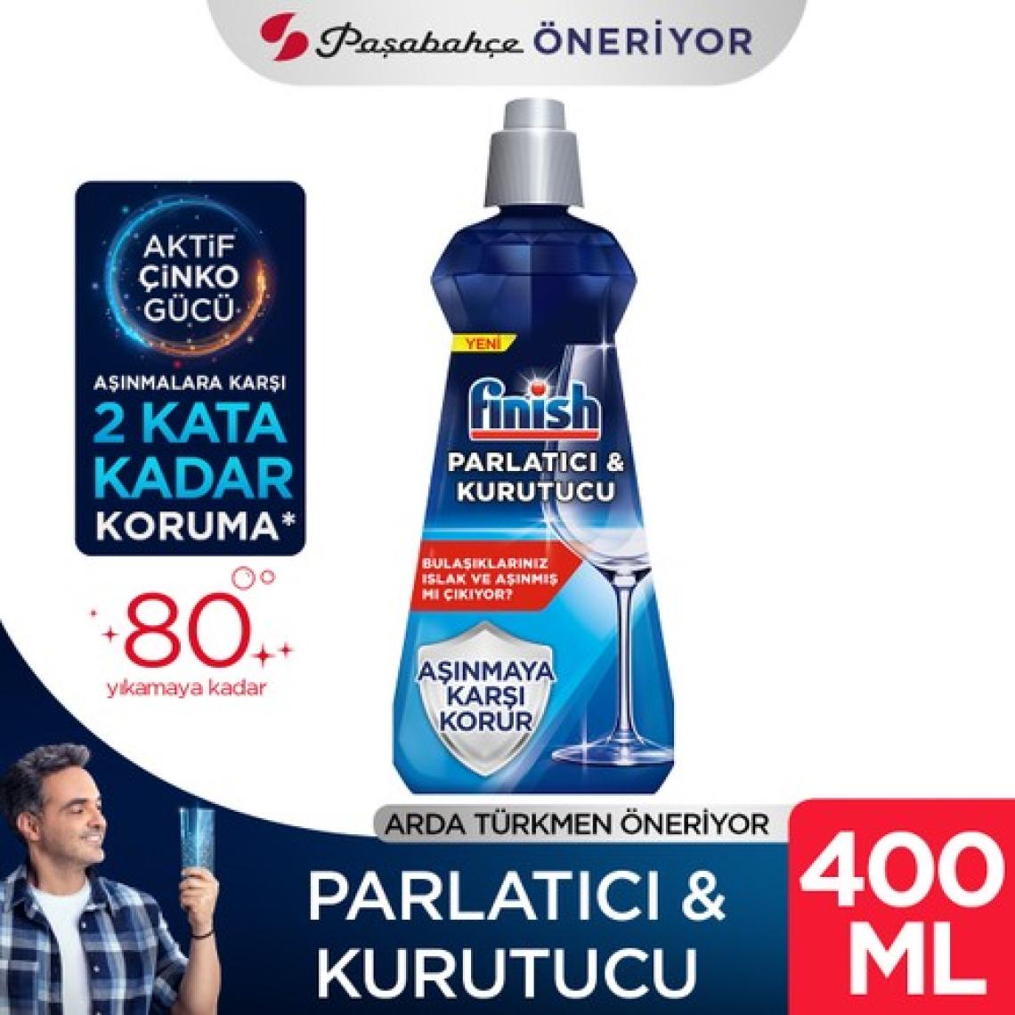 Finish Temizlik ve Bakım Seti (Parlatıcı 400 ml + Makine Temizleyici Sıvı 250 ml + Tuz 500 gr)