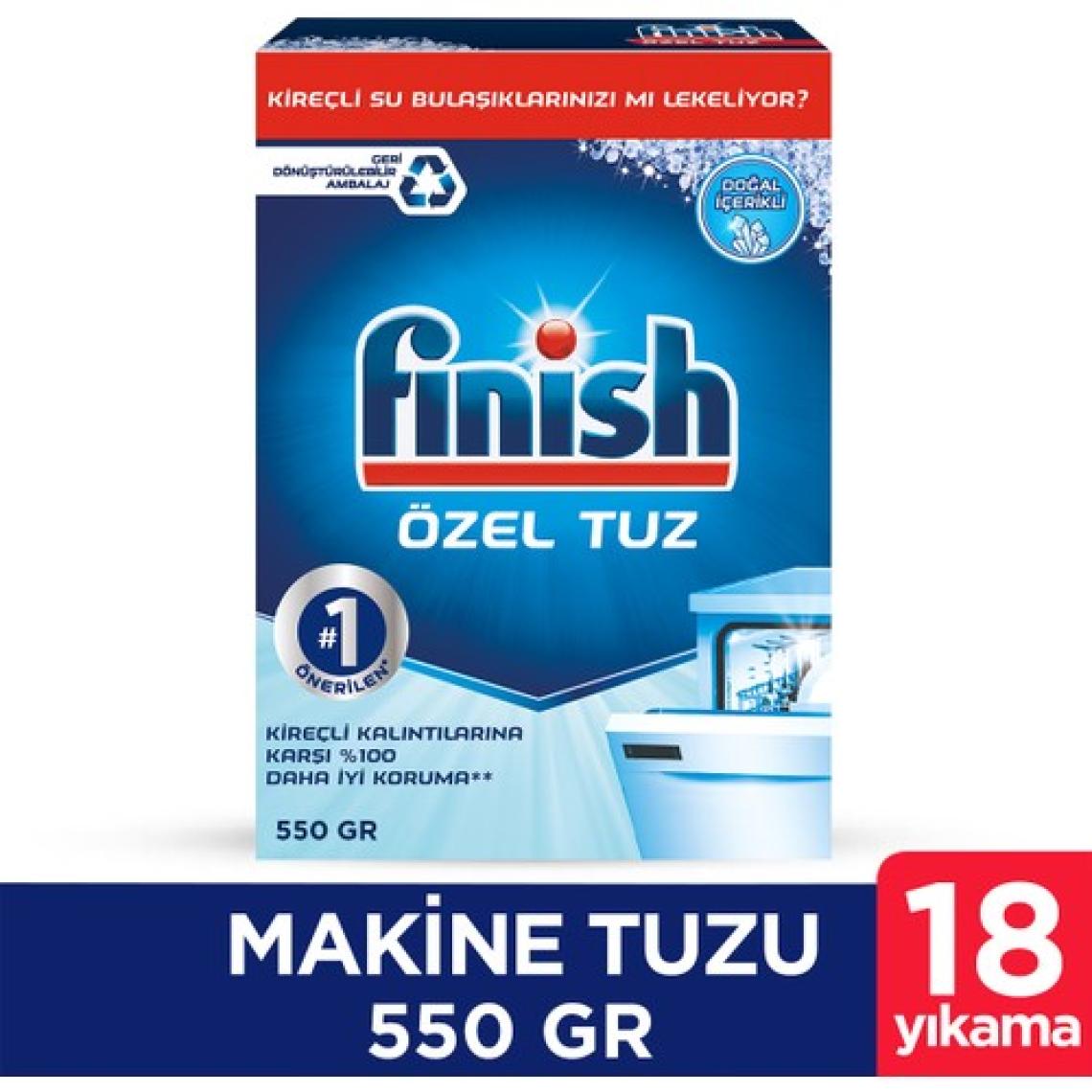 Finish Temizlik ve Bakım Seti (Parlatıcı 400 ml + Makine Temizleyici Sıvı 250 ml + Tuz 500 gr)