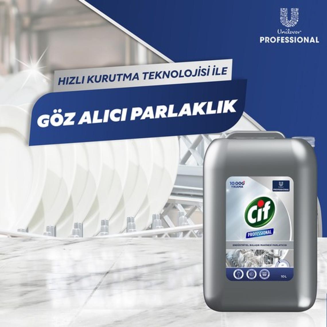 Cif U-pro Bulaşık Makinesi Parlatıcısı 10lt