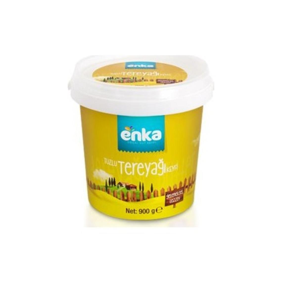 Enka Süt Geleneksel Pastörize Tereyağı Tuzlu Kova 900 gr