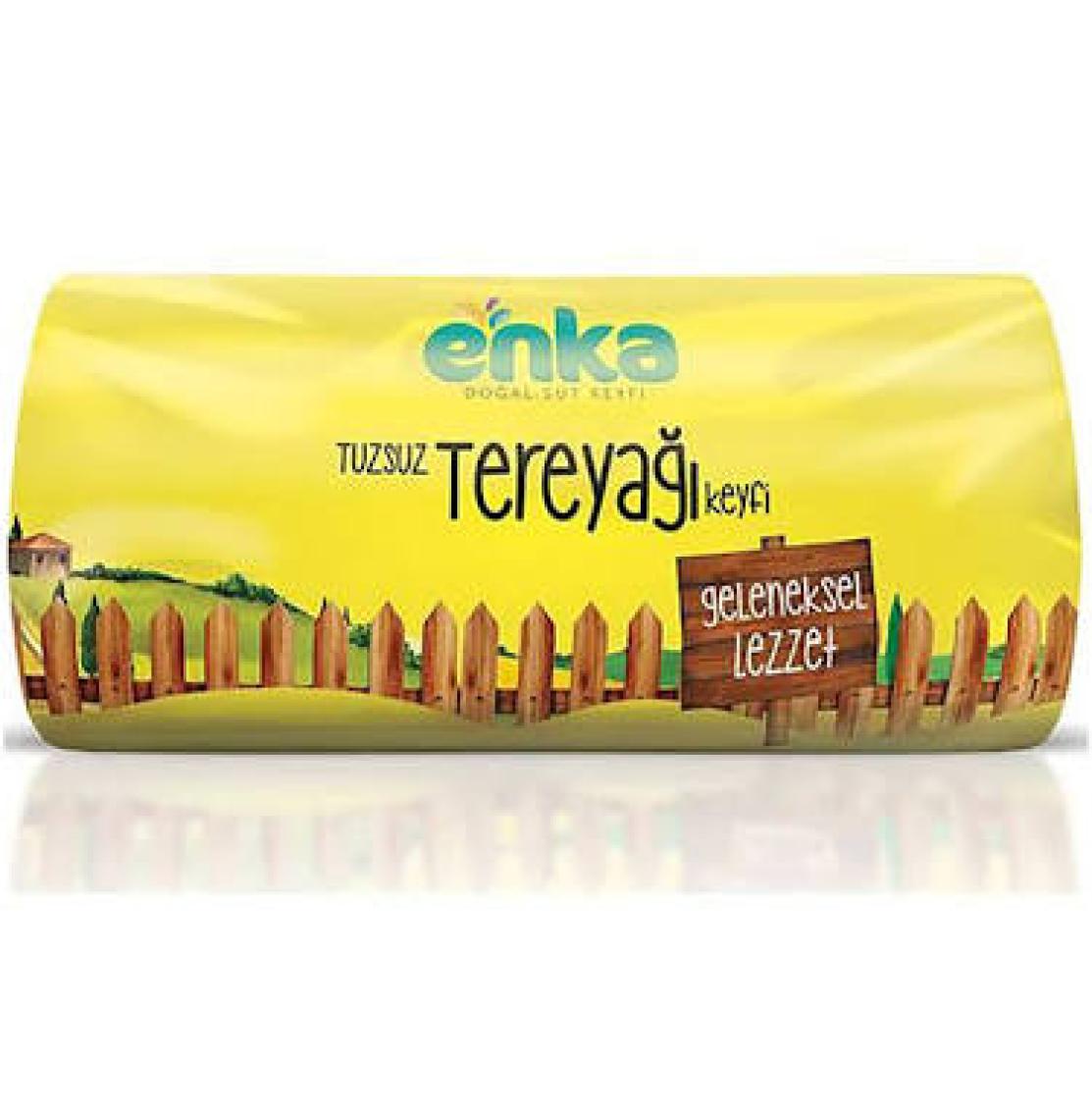 Enka Süt Geleneksel Pastörize Tereyağı Tuzsuz Rulo 1 kg