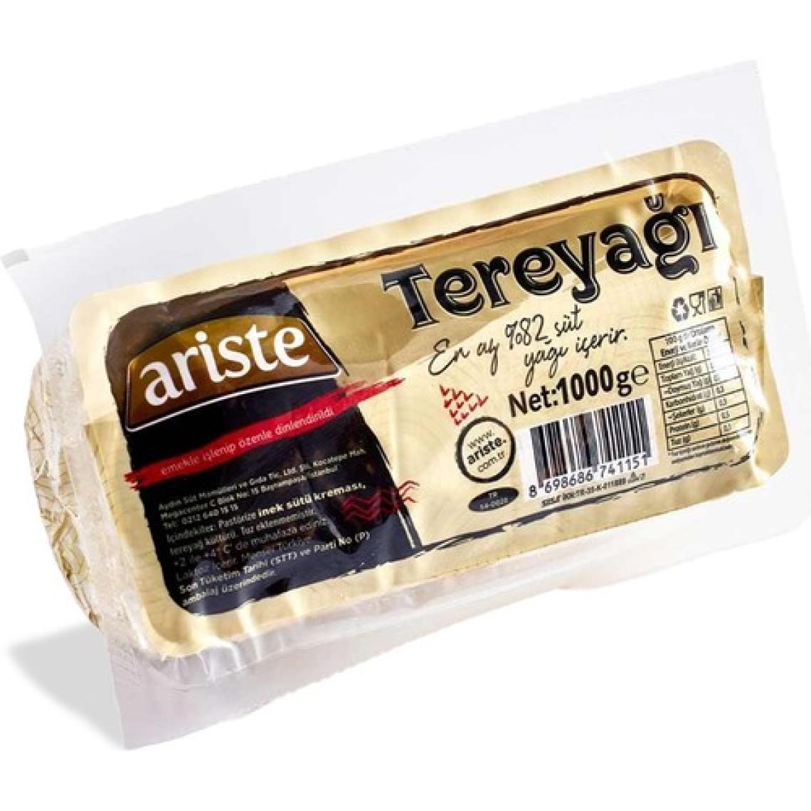 Ariste Rulo Tereyağı 1000 gr