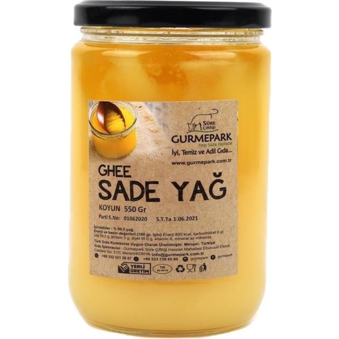Gurmepark Sade Yağ Koyun 550 gr