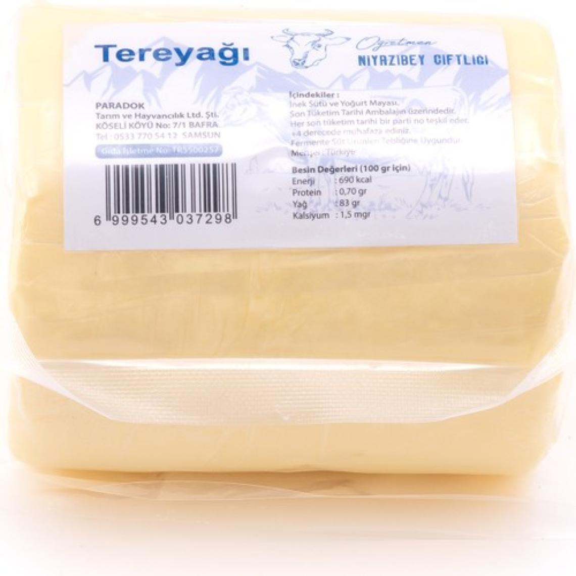 Niyazibey Çiftliği Karadeniz Köy Yayık Tereyağı 250 gr