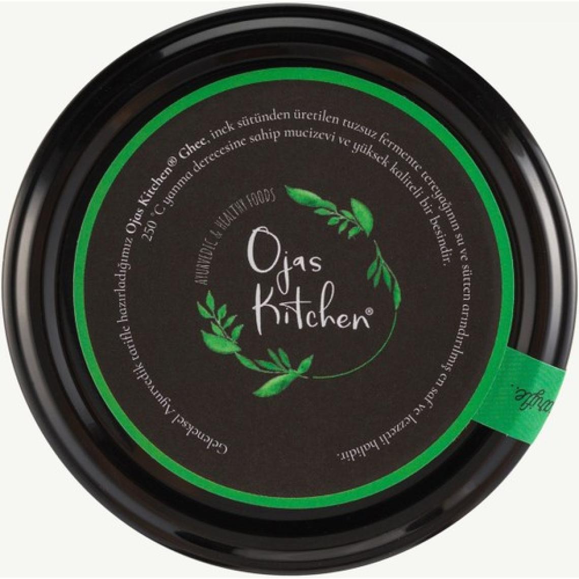 Ojas Kitchen Sade Ghee (Sade Yağ) 225 gr - Laktozsuz Gdo' Suz Saf Yağ / Sadeyağ
