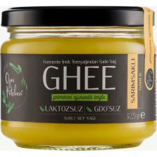 Ojas Kitchen Sarımsaklı Ghee (Sade Yağ) 225 gr - Laktozsuz Gdo' Suz Saf Yağ / Sadeyağ