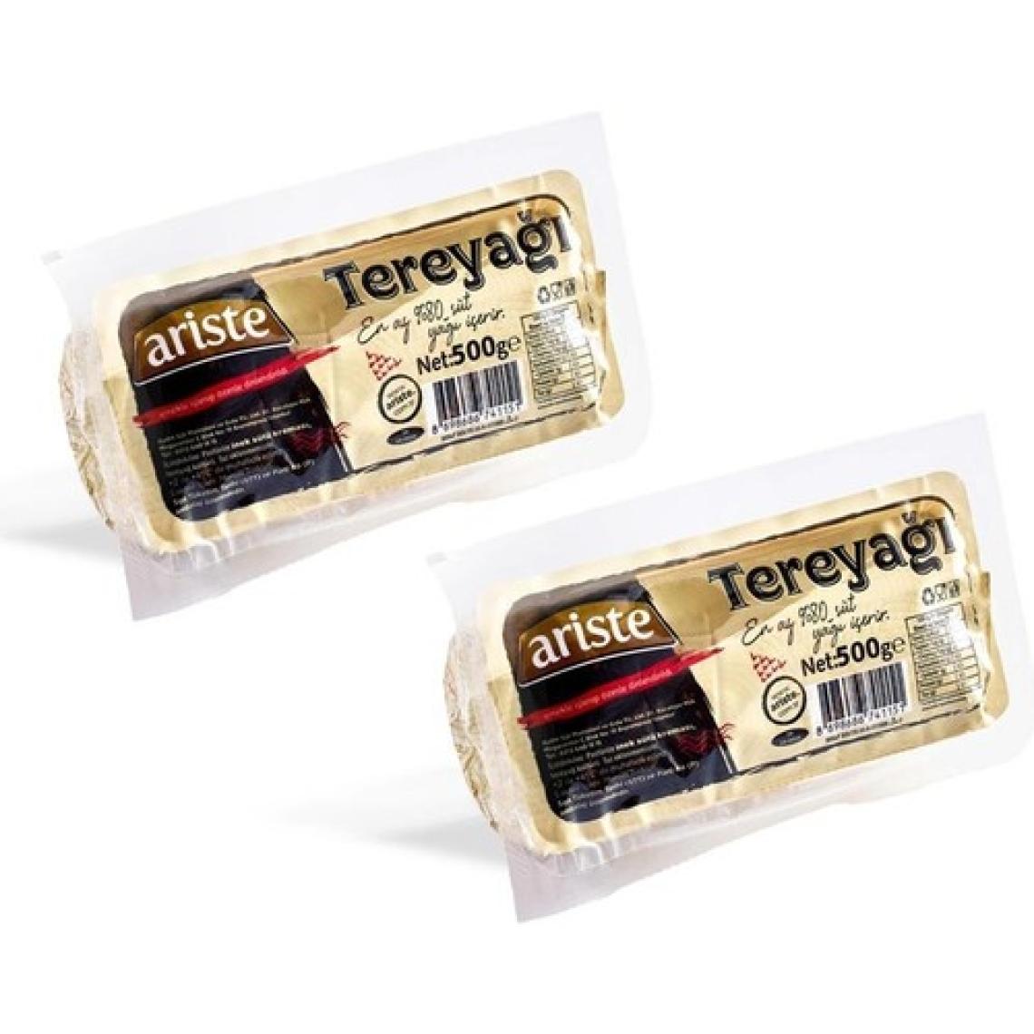 Ariste 2'li Rulo Tereyağı 1000 gr (500gr x 2)