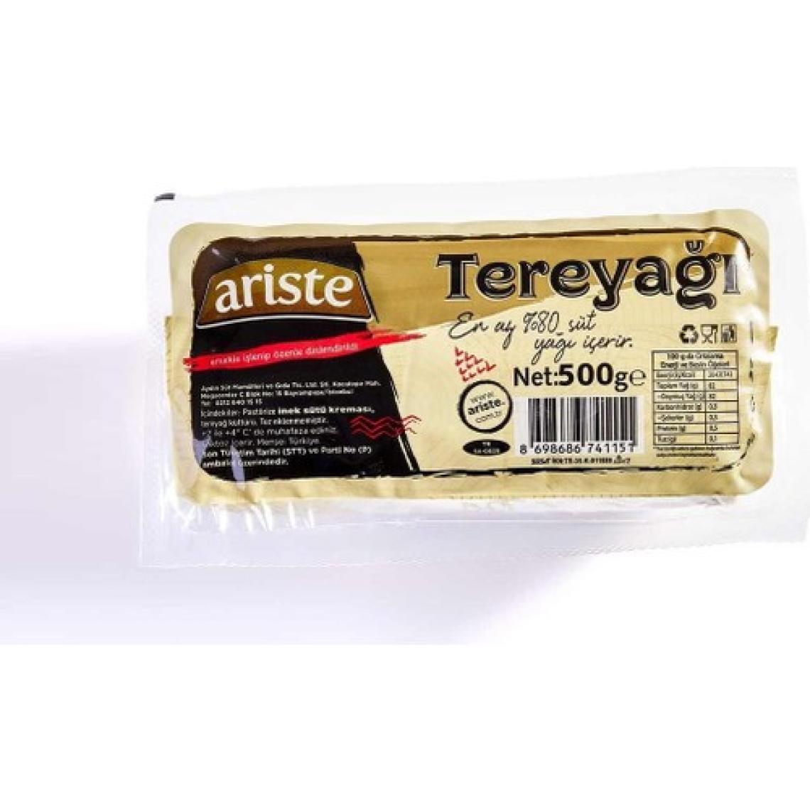 Ariste 2'li Rulo Tereyağı 1000 gr (500gr x 2)