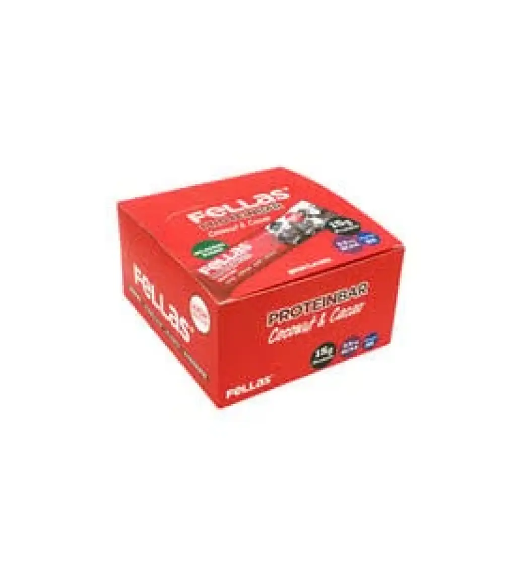 Fellas Hindistan Cevizli ve Kakaolu Yüksek Protein Bar 45 g x 12 Adet