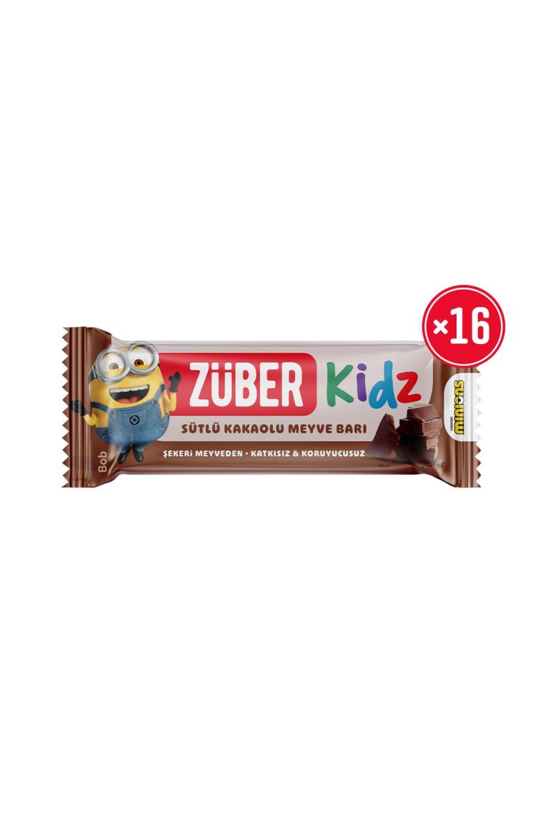 Kidz Meyve Bar Sütlü Kakaolu 25g X 16 Adet