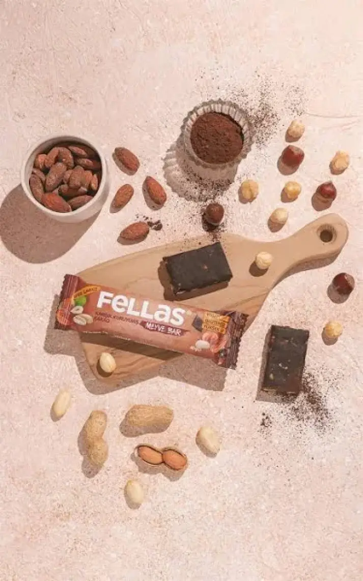 Meyve Bar - Karışık Kuruyemişli ve Kakaolu  40 gr x 12 Adet