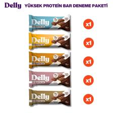 Delly 5 Adet Protein Bar Deneme Paketi