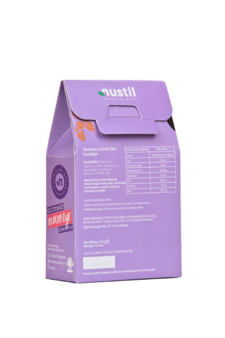 Glutensiz Çörek Otlu Kurabiye 50 Gr