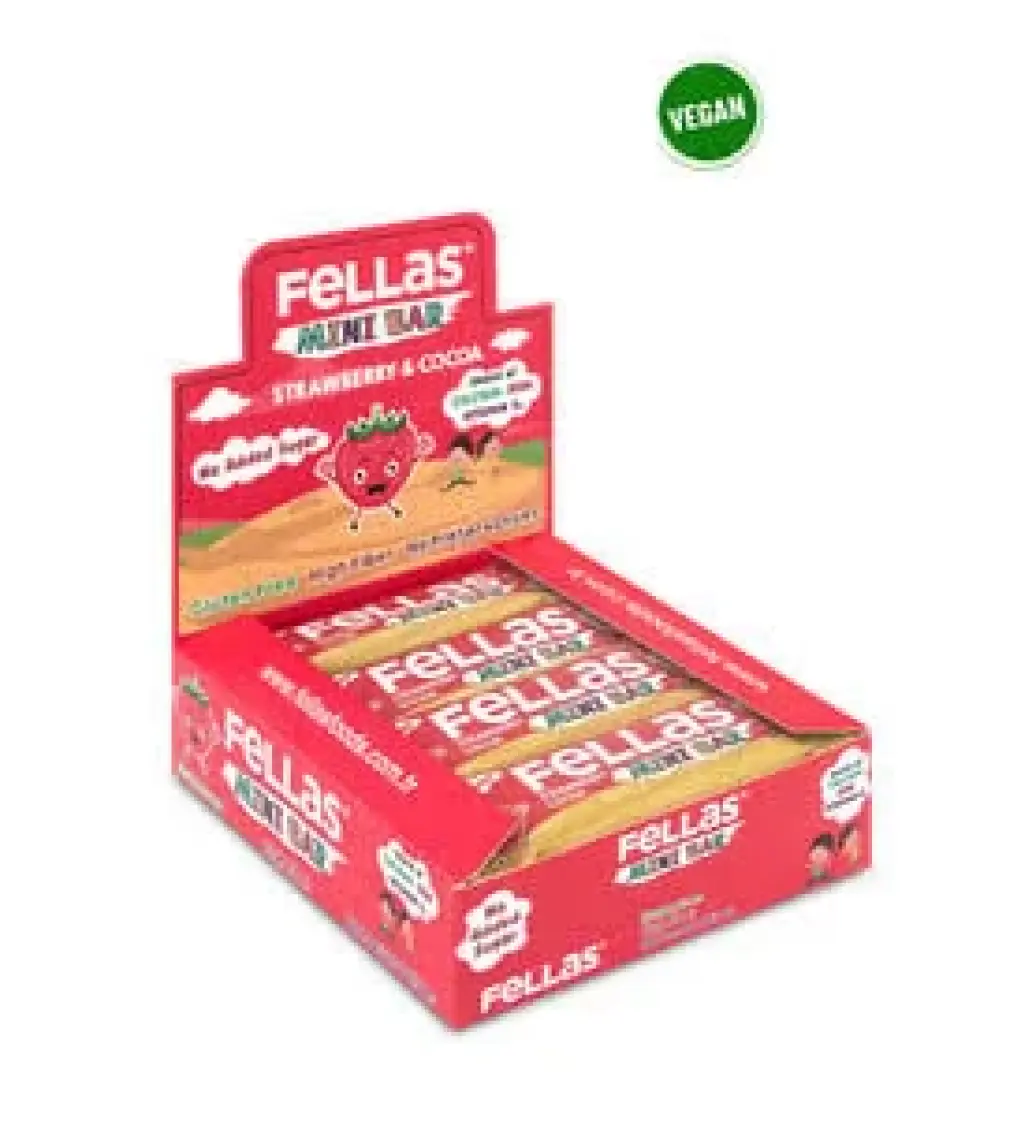 Fellas Kids Meyve Bar - Çilek ve Kakaolu x 12 Adet