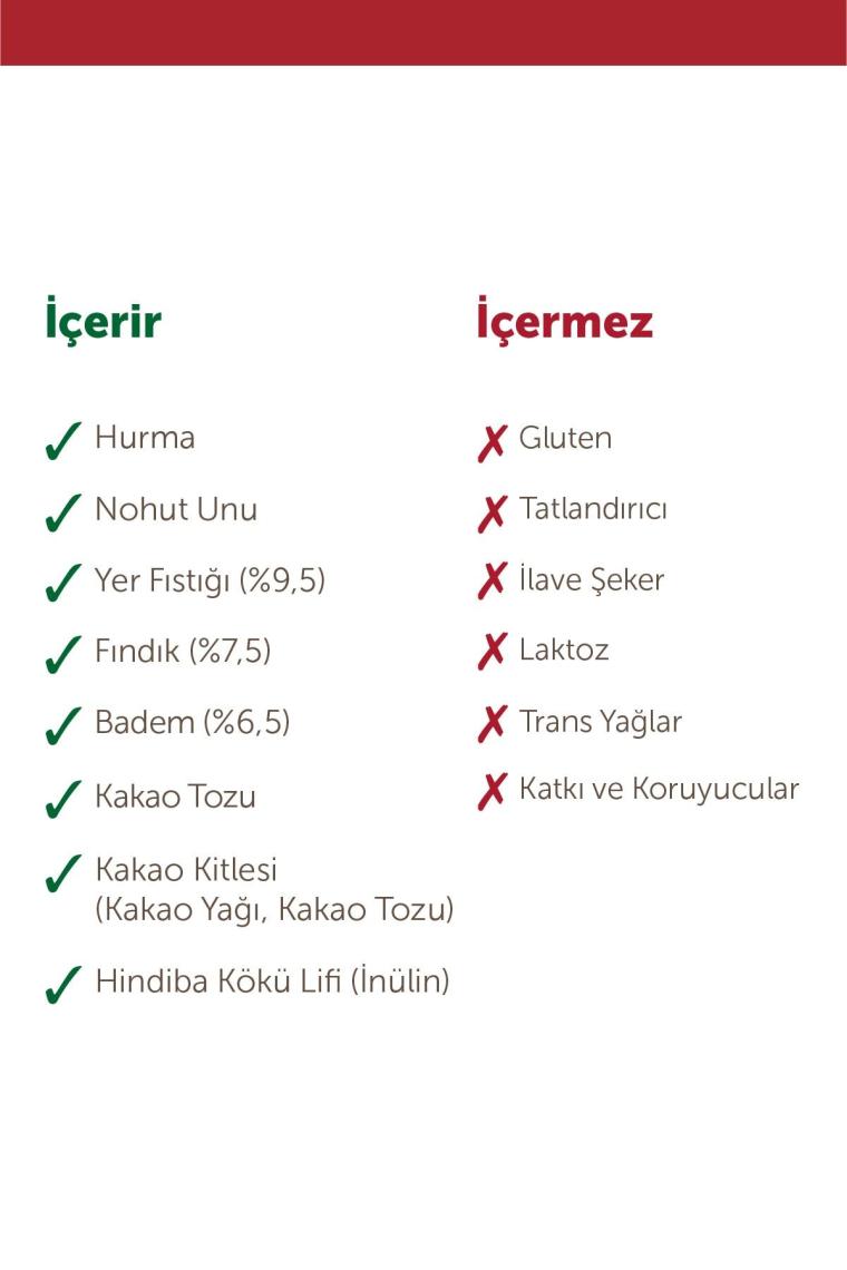Meyve Bar - Karışık Kuruyemişli ve Kakaolu  40 gr x 12 Adet