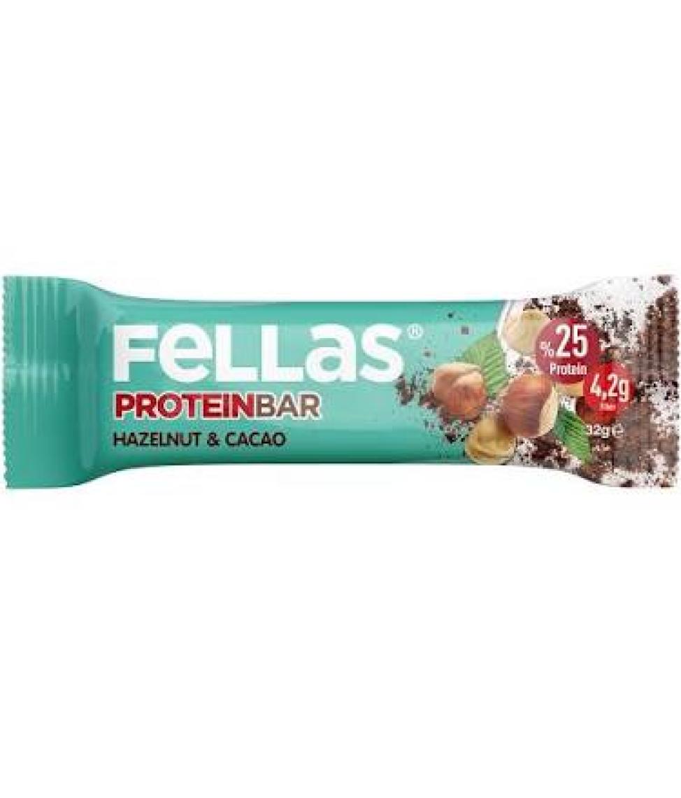 Fellas Protein Bar 32 gr Karma Kutu 12 Adet (4 Çeşit)