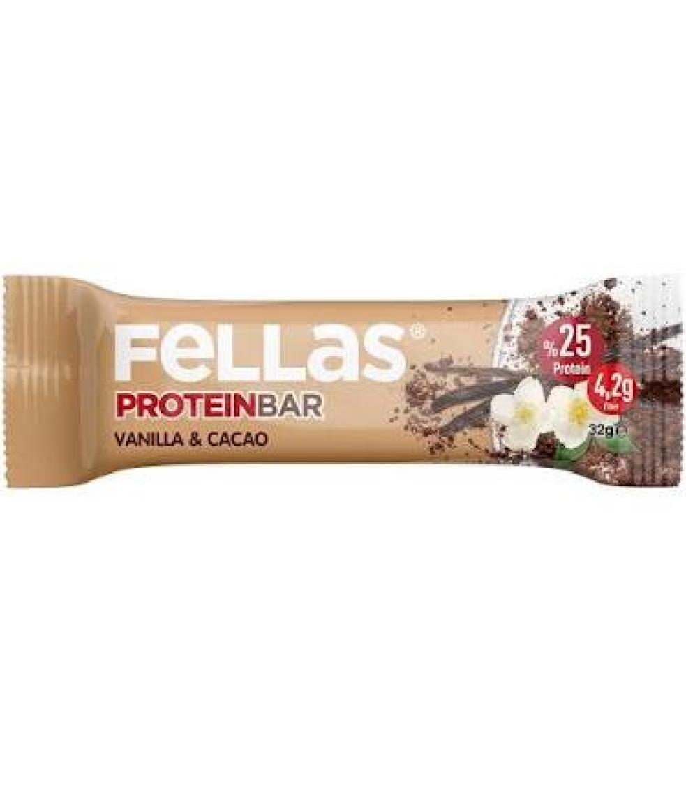 Fellas Protein Bar 32 gr Karma Kutu 12 Adet (4 Çeşit)