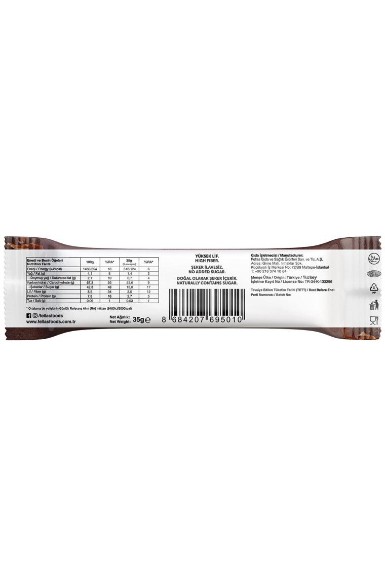 Meyve Bar - Duble Kakaolu 35g x 12 Adet