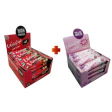 Chocodark Fındıklı Bitter 16 Tatlı Ekşi Pre-probiyotik 16 Toplam 32 Adet 38g.protein Bar