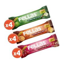 Vitamin & Meyve Bar Karma Kutu 12 Adet (3 Çeşit)