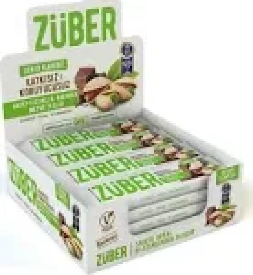 Züber Antep Fıstıklı ve Kakaolu Meyve Bar 40gr  X 12 Adet