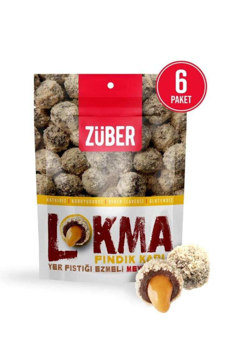 Lokma Fındık Kaplı 96g X 6 Adet