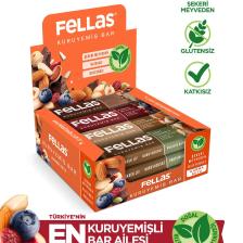 Kuruyemiş Bar Karışık Paket 30 G X 12 Adet (4 ÇEŞİT)