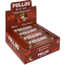 Fellas Meyve Bar - Karışık Kuruyemiş ve Kakao 40 gr x 12 Adet