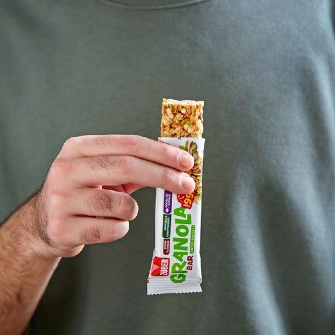 Züber Antep Fıstıklı Granola Bar 15x25 gr