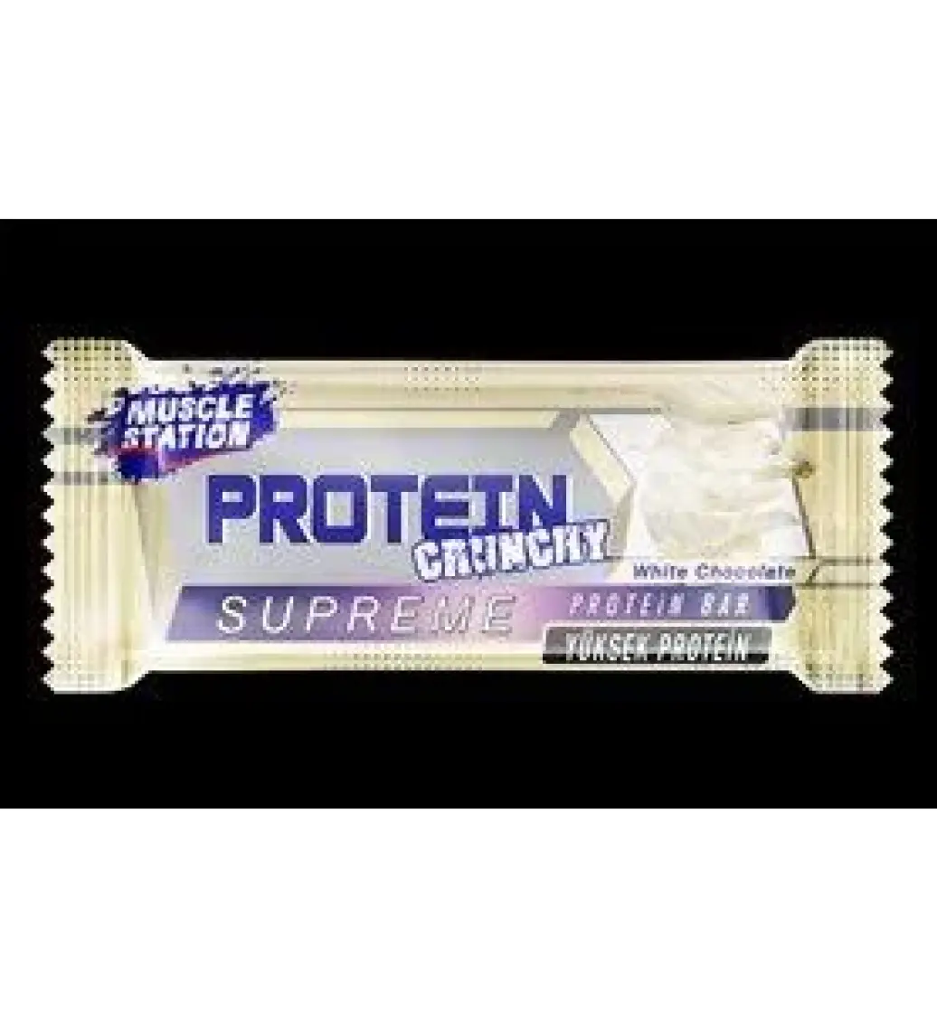 Supreme Beyaz Çikolatalı Protein Bar 24 Adet