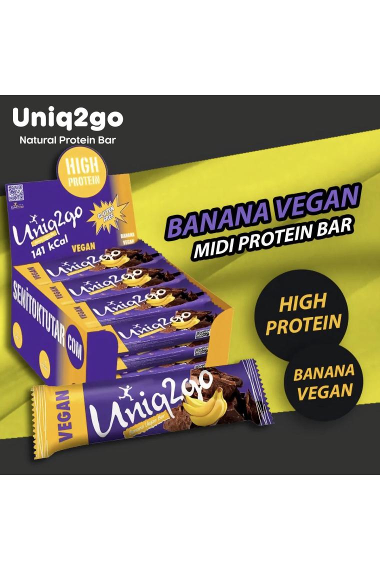 Banana Vegan 38 G. Midi Protein Bar 16’li Kutu